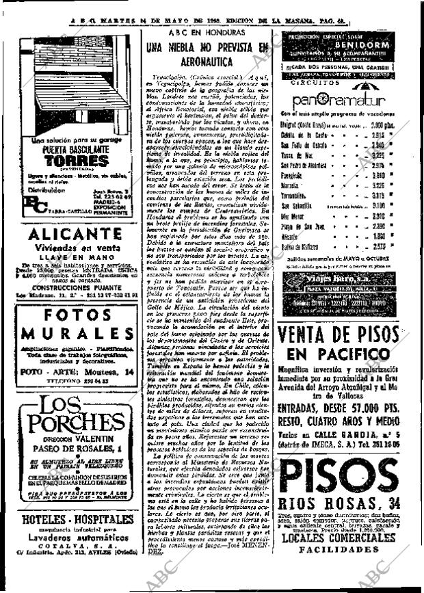 ABC MADRID 14-05-1968 página 48