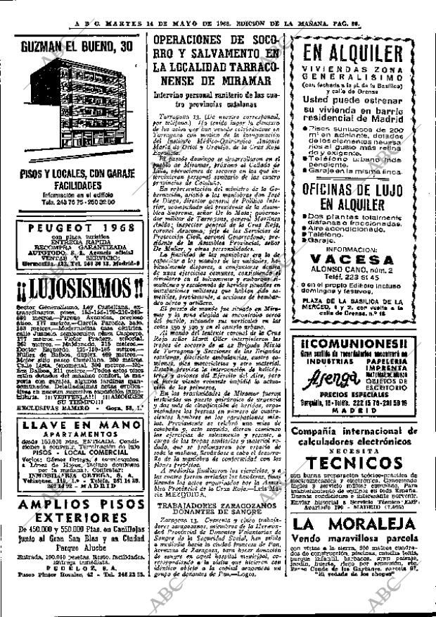 ABC MADRID 14-05-1968 página 60