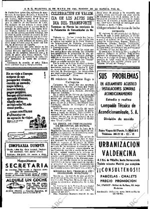 ABC MADRID 14-05-1968 página 62