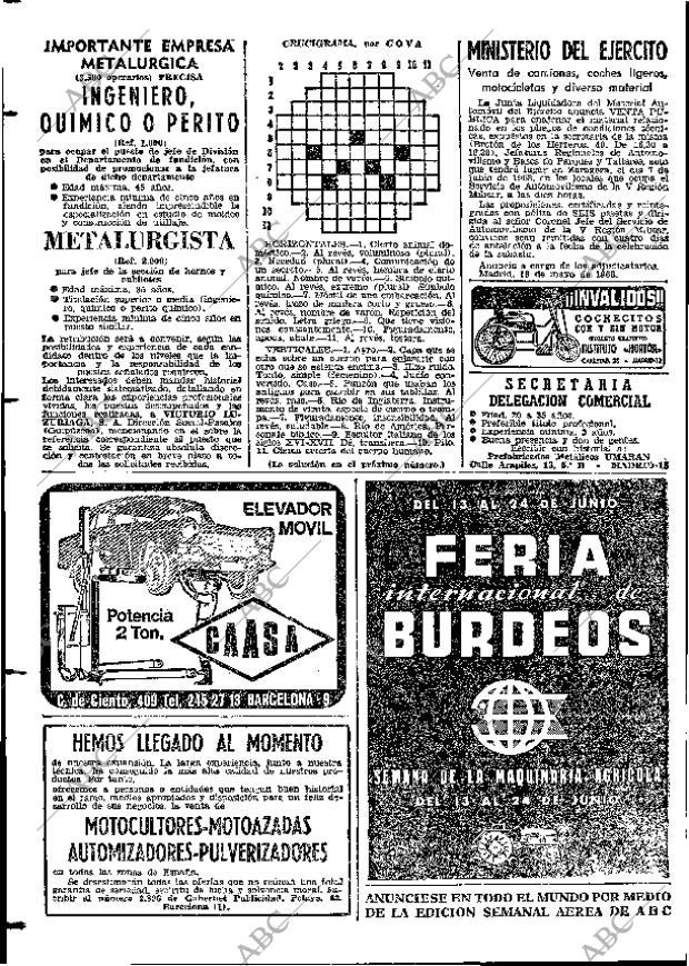 ABC MADRID 18-05-1968 página 150