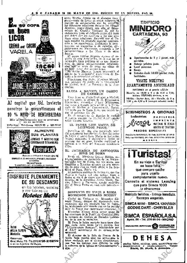 ABC MADRID 18-05-1968 página 80