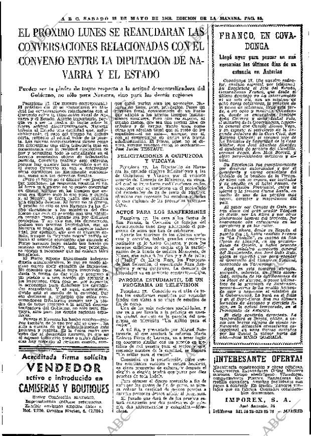 ABC MADRID 18-05-1968 página 85