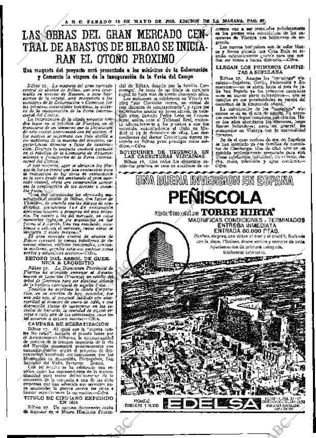 ABC MADRID 18-05-1968 página 87