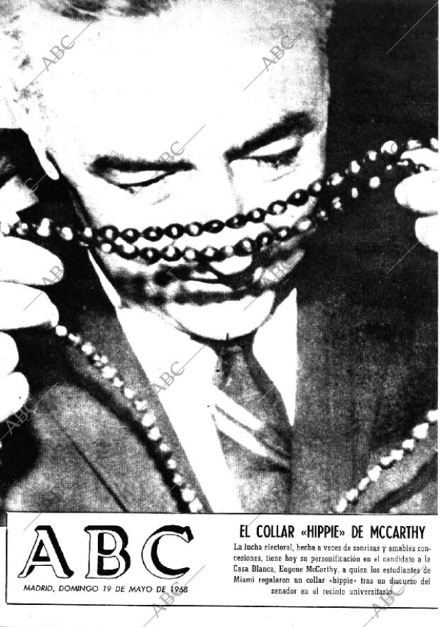 ABC MADRID 19-05-1968 página 1
