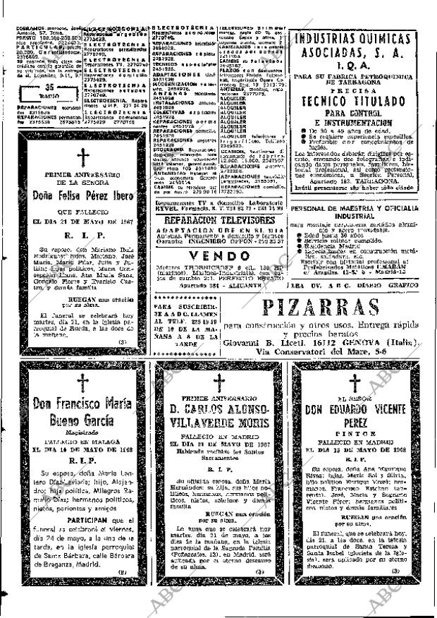 ABC MADRID 21-05-1968 página 130