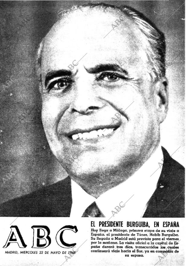 ABC MADRID 22-05-1968 página 1