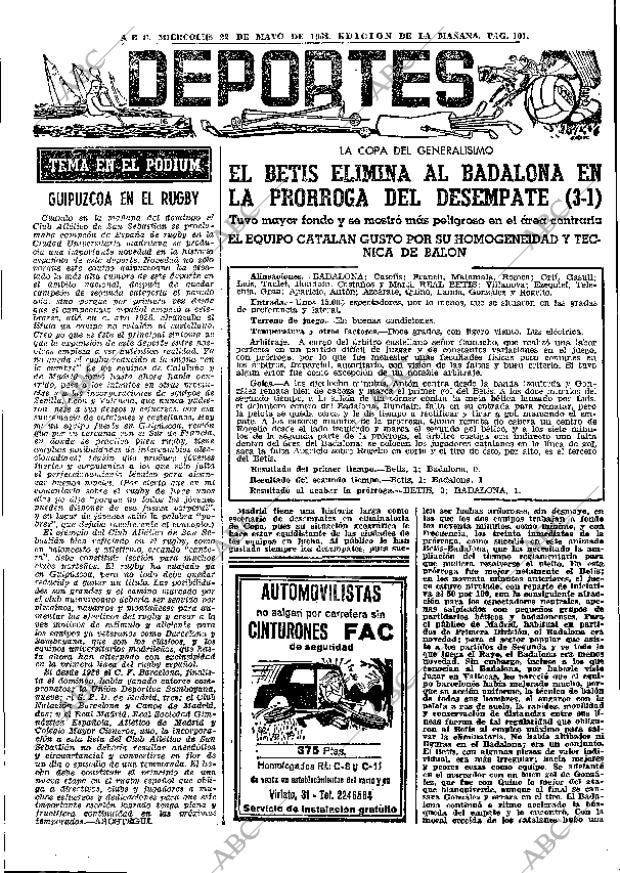 ABC MADRID 22-05-1968 página 101