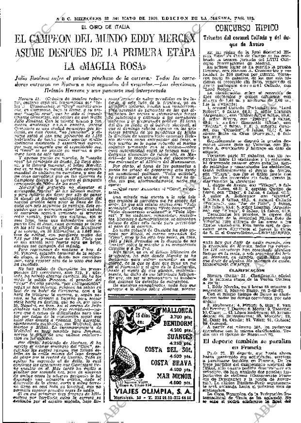 ABC MADRID 22-05-1968 página 103