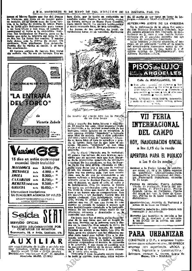 ABC MADRID 22-05-1968 página 108