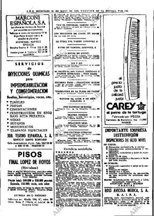 ABC MADRID 22-05-1968 página 112