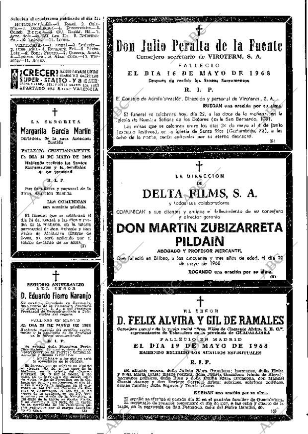 ABC MADRID 22-05-1968 página 131
