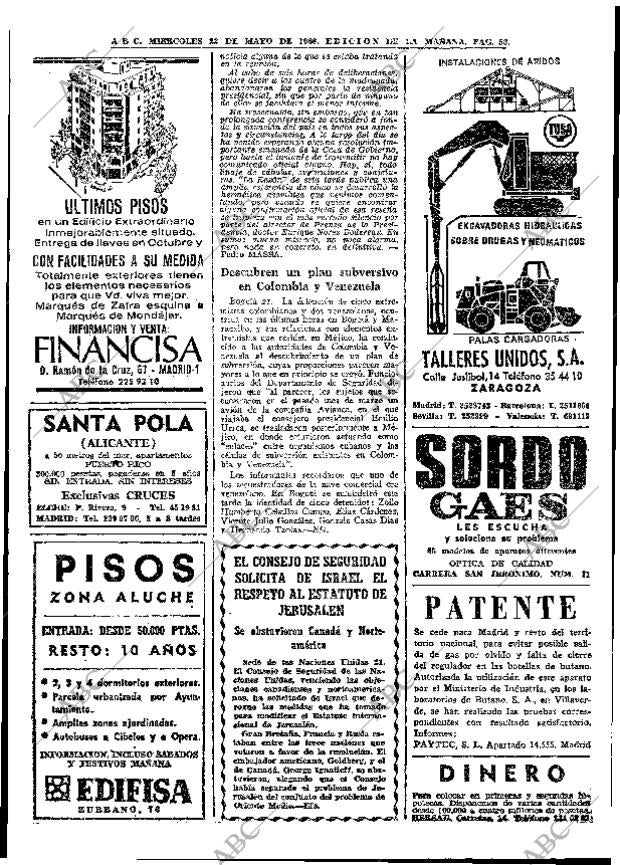 ABC MADRID 22-05-1968 página 56