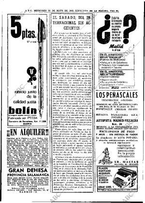 ABC MADRID 22-05-1968 página 66