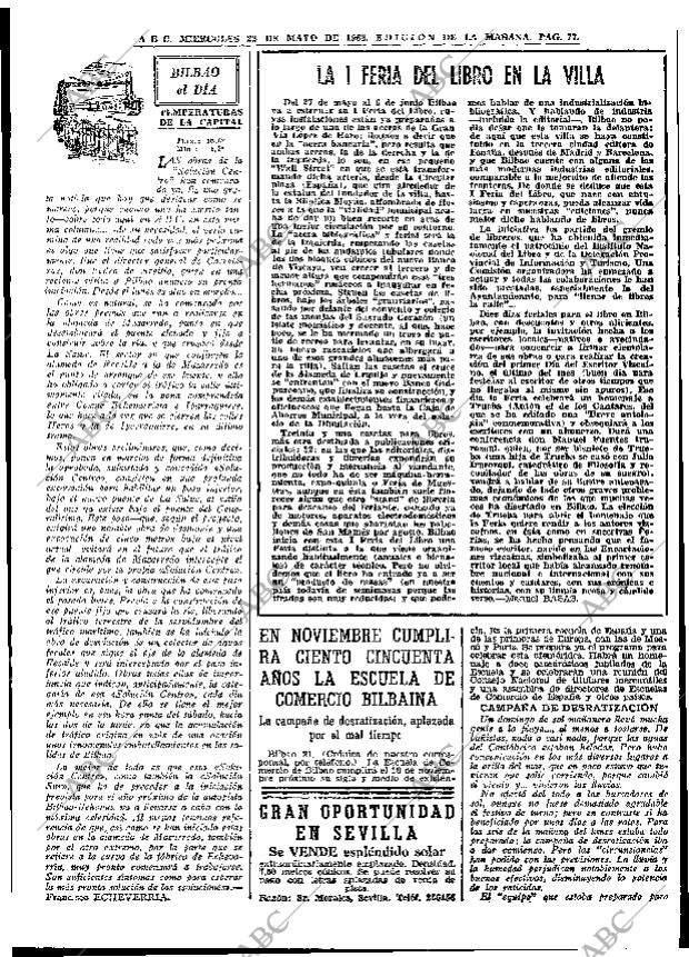 ABC MADRID 22-05-1968 página 77