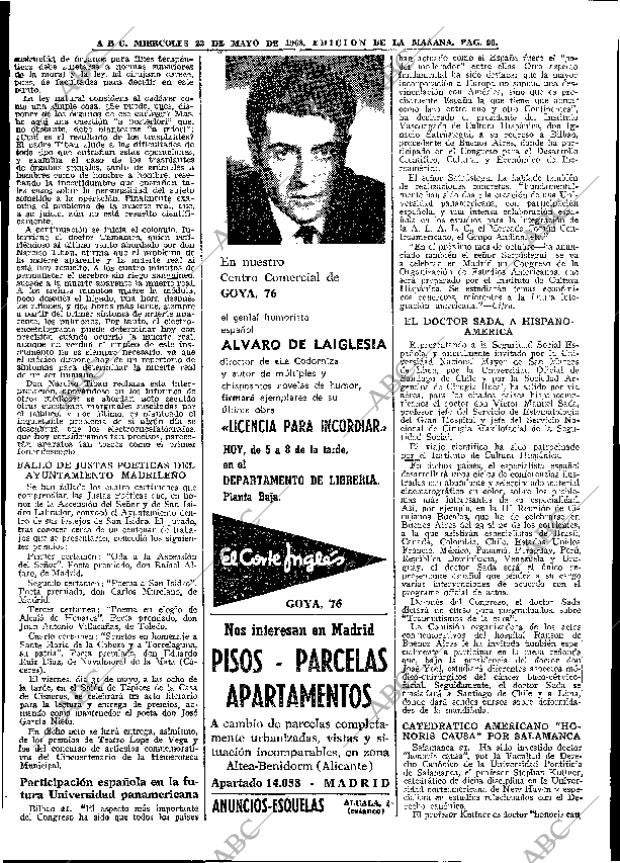 ABC MADRID 22-05-1968 página 90