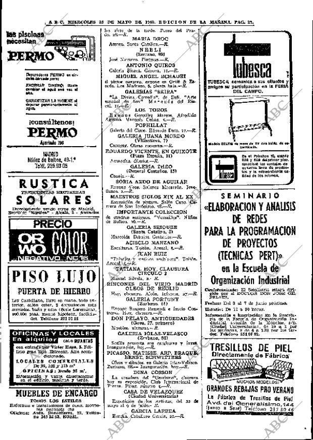 ABC MADRID 22-05-1968 página 92