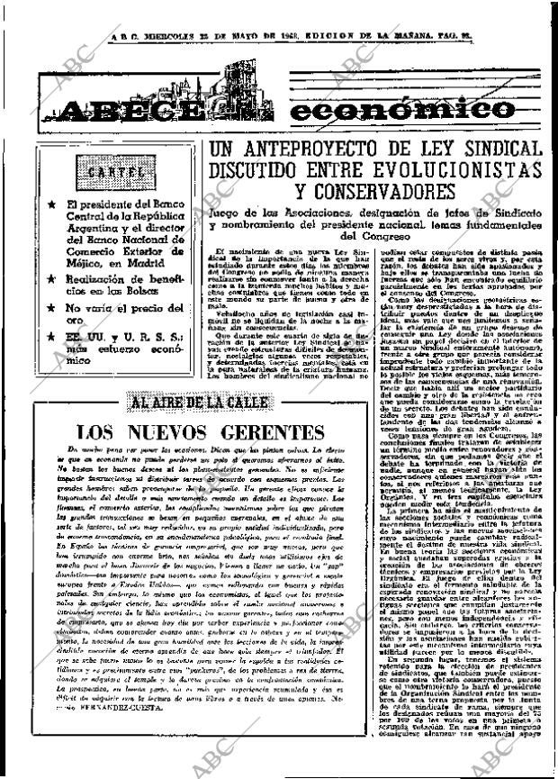 ABC MADRID 22-05-1968 página 93