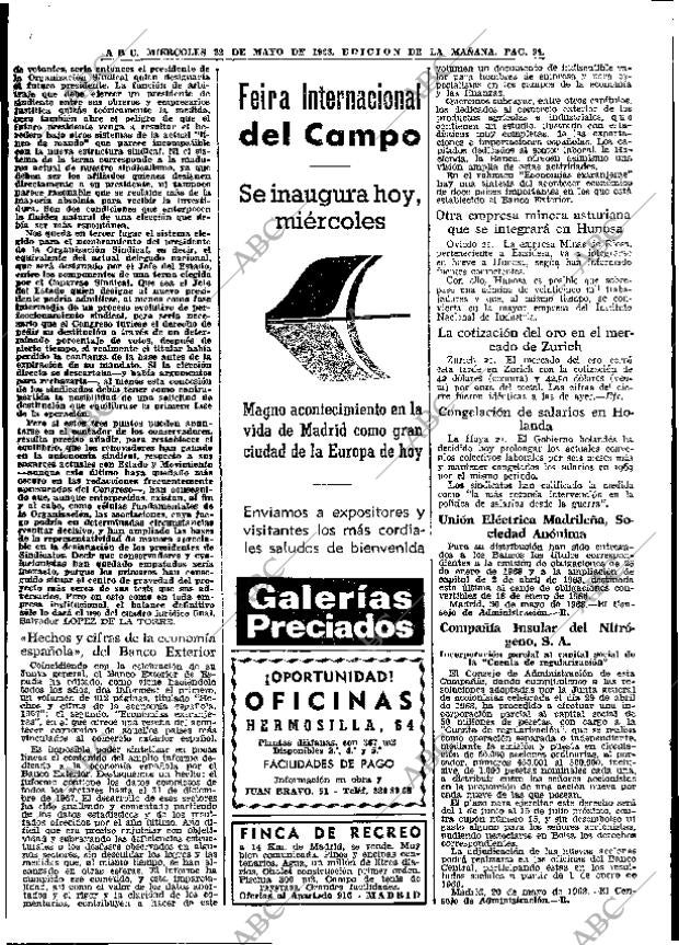 ABC MADRID 22-05-1968 página 94
