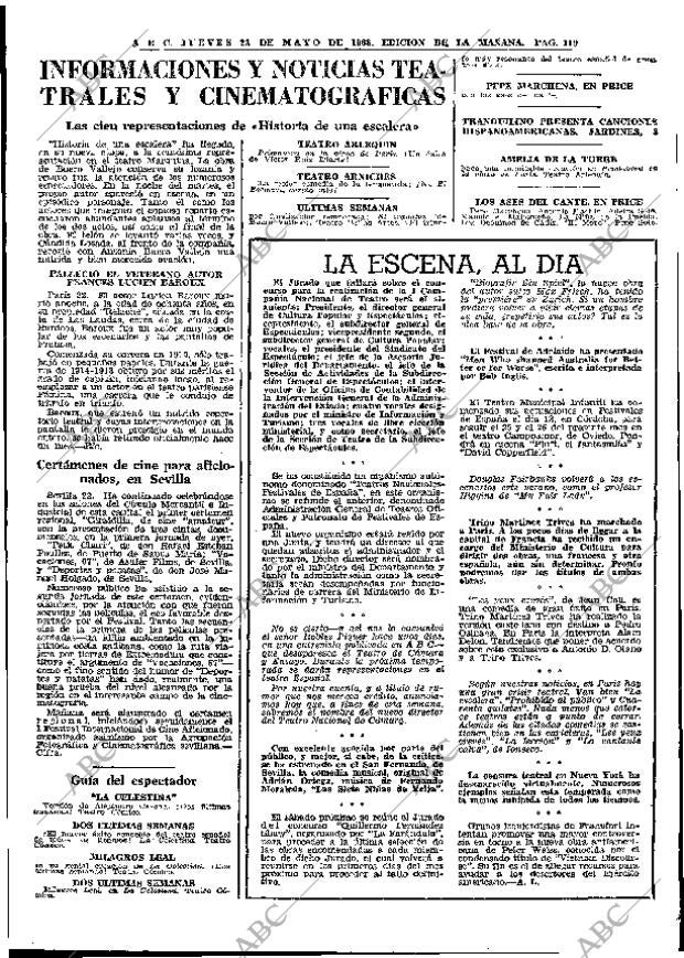 ABC MADRID 23-05-1968 página 119