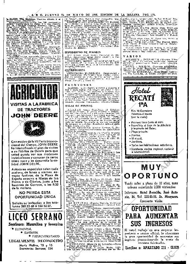 ABC MADRID 23-05-1968 página 122