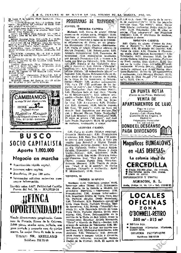 ABC MADRID 23-05-1968 página 126