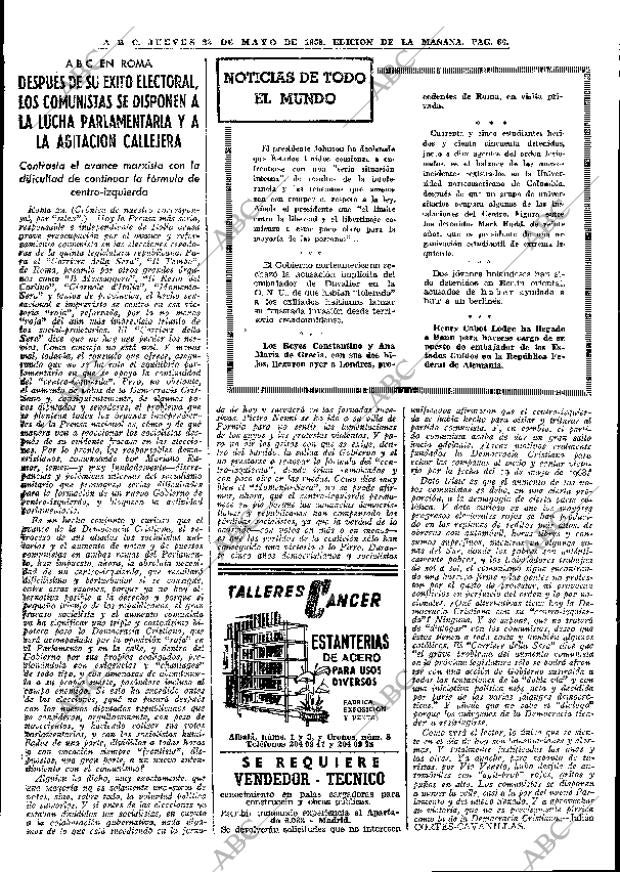 ABC MADRID 23-05-1968 página 66