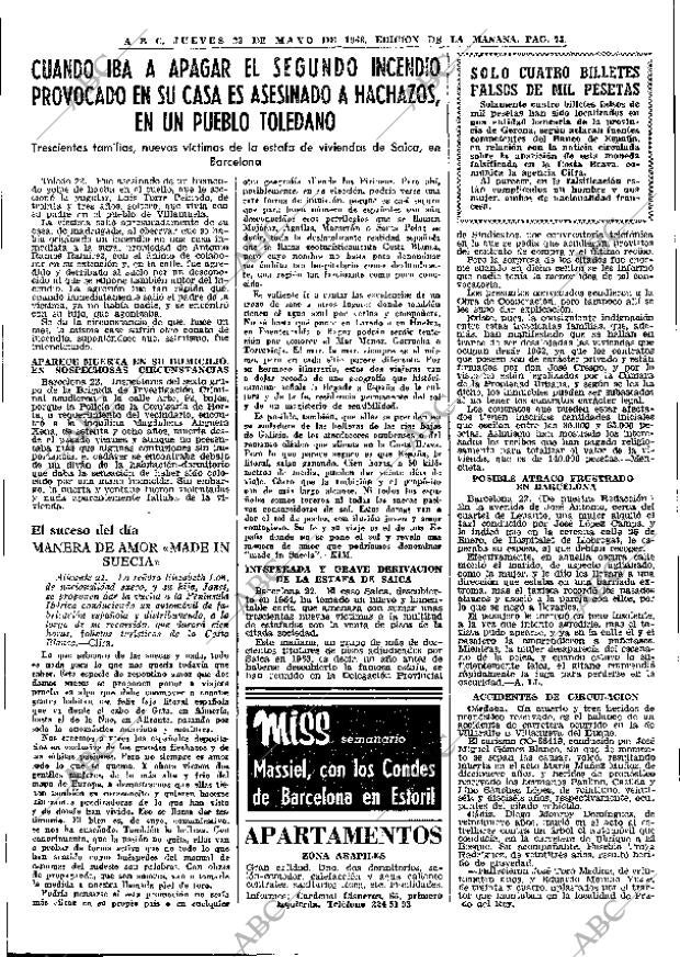 ABC MADRID 23-05-1968 página 73