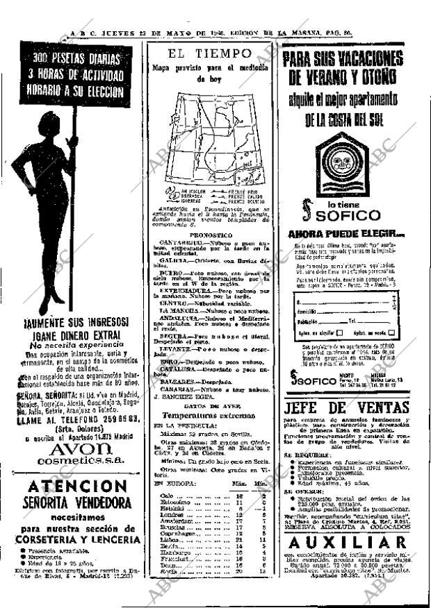 ABC MADRID 23-05-1968 página 80