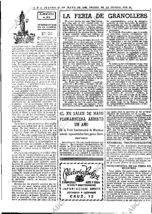 ABC MADRID 23-05-1968 página 83