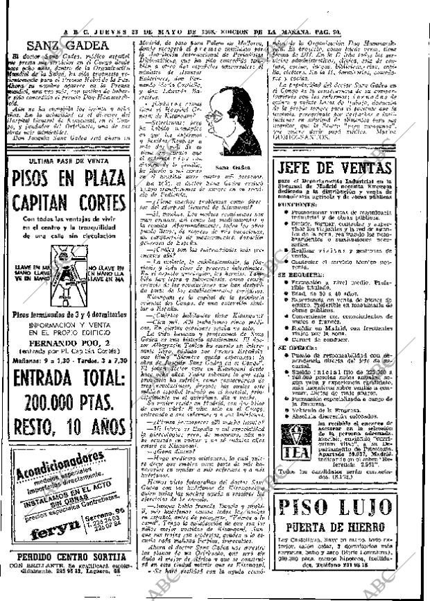 ABC MADRID 23-05-1968 página 90