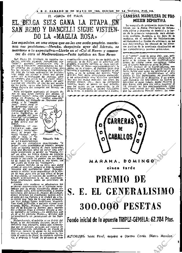 ABC MADRID 25-05-1968 página 115