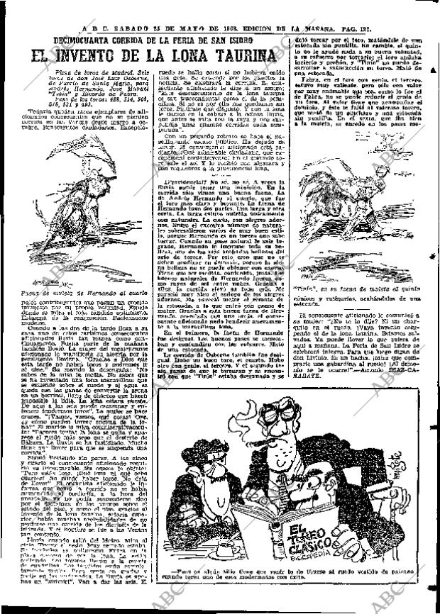 ABC MADRID 25-05-1968 página 121