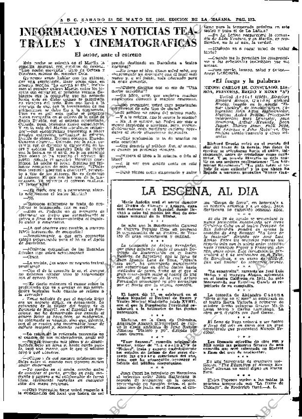 ABC MADRID 25-05-1968 página 123