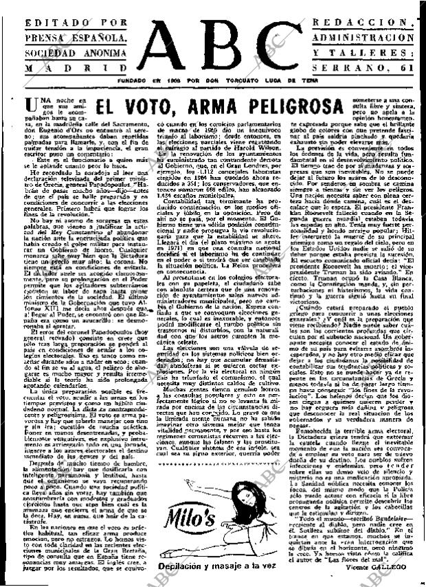 ABC MADRID 25-05-1968 página 3