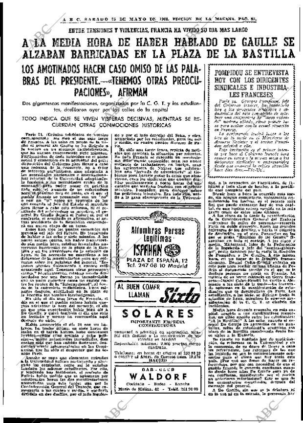 ABC MADRID 25-05-1968 página 65