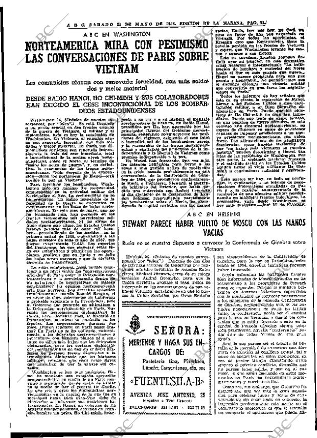 ABC MADRID 25-05-1968 página 71