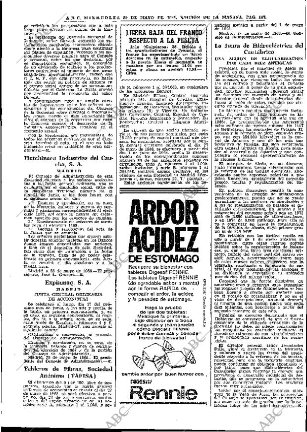 ABC MADRID 29-05-1968 página 107