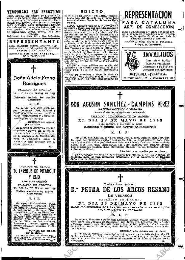 ABC MADRID 29-05-1968 página 141