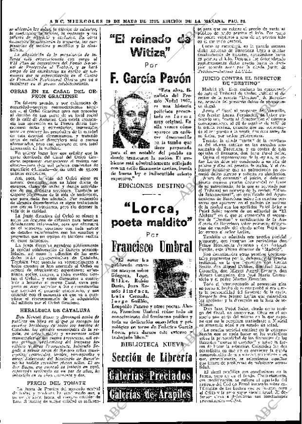 ABC MADRID 29-05-1968 página 84