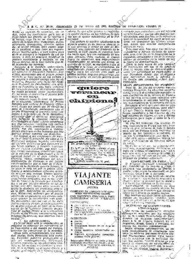 ABC SEVILLA 29-05-1968 página 32