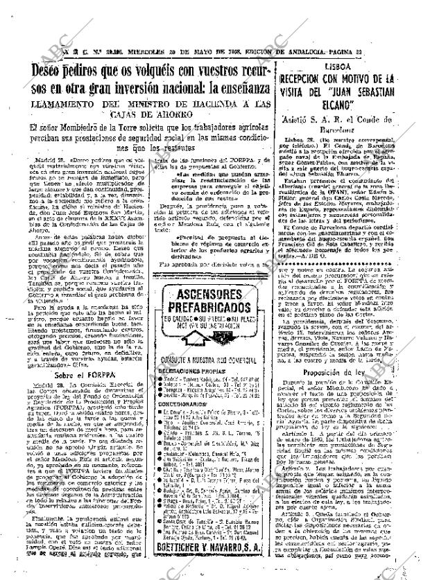 ABC SEVILLA 29-05-1968 página 39