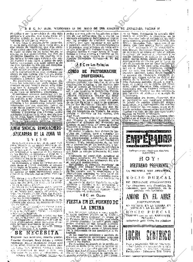 ABC SEVILLA 29-05-1968 página 58