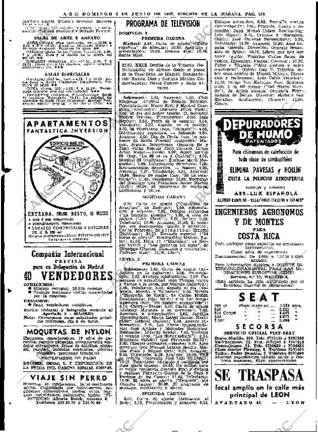 ABC MADRID 02-06-1968 página 100