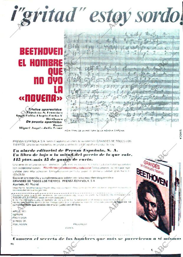 ABC MADRID 02-06-1968 página 168