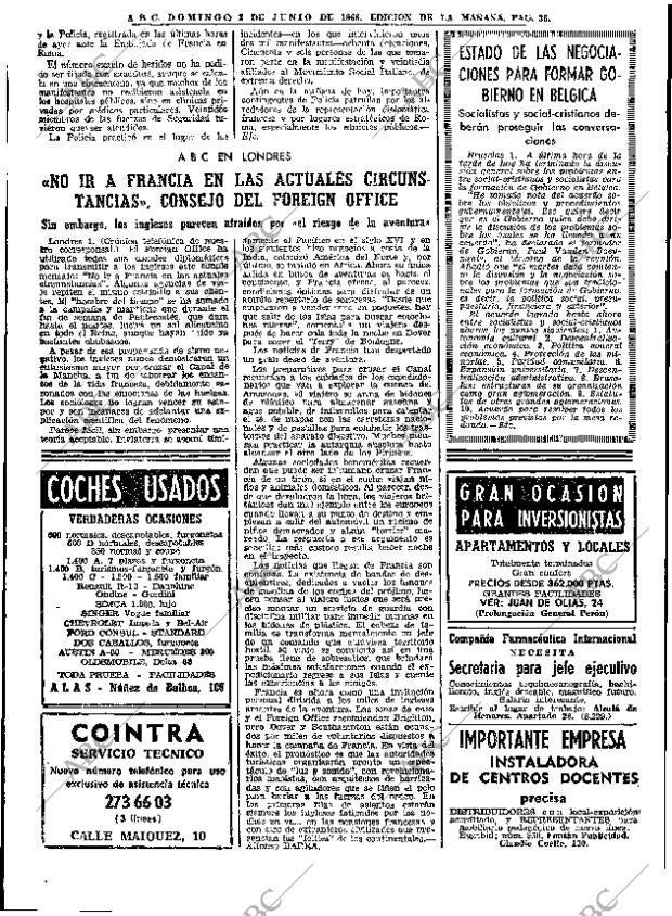 ABC MADRID 02-06-1968 página 36