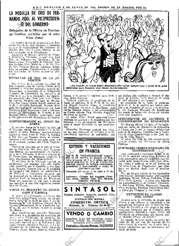 ABC MADRID 02-06-1968 página 41