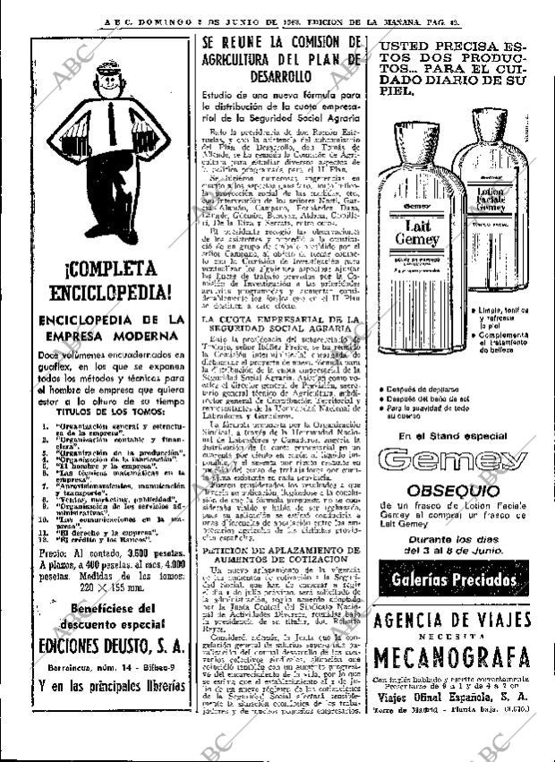 ABC MADRID 02-06-1968 página 42