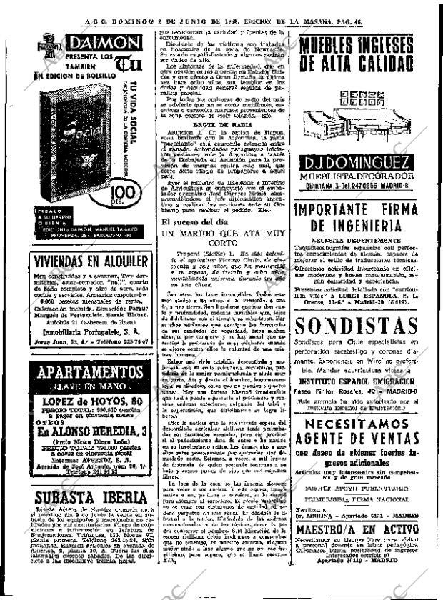 ABC MADRID 02-06-1968 página 46
