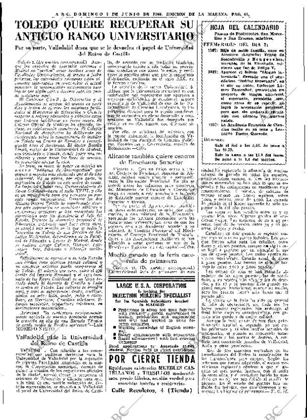 ABC MADRID 02-06-1968 página 49