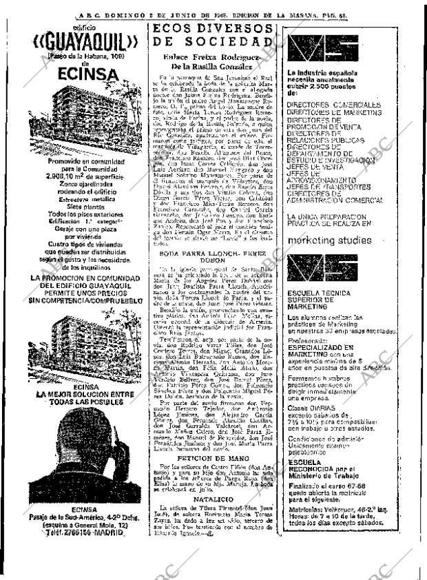 ABC MADRID 02-06-1968 página 60